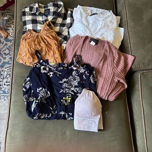 Bundle of tops & romper dress